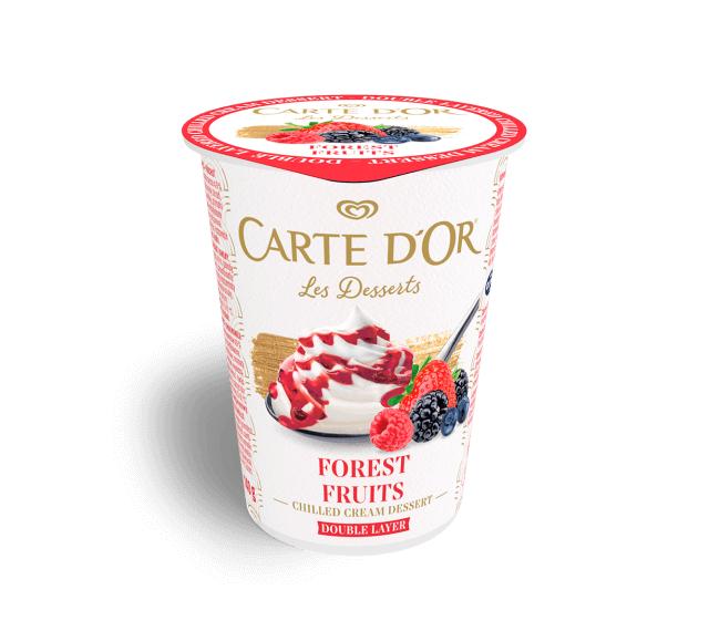 Fotografie - Carte d'Or Les Desserts forest fruits chilled cream dessert Olma