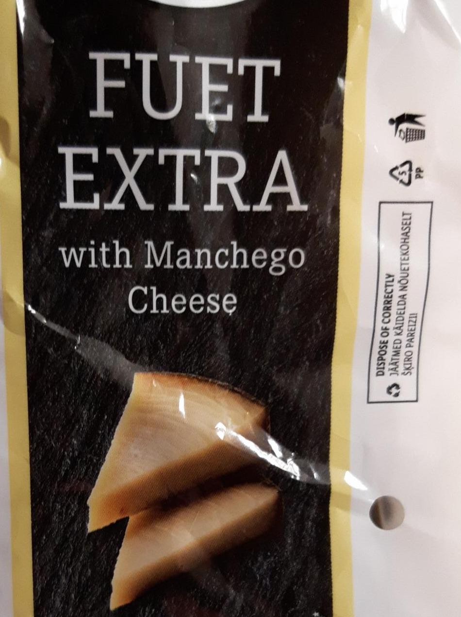 Fotografie - Fuet extra with manchego cheese Lidl