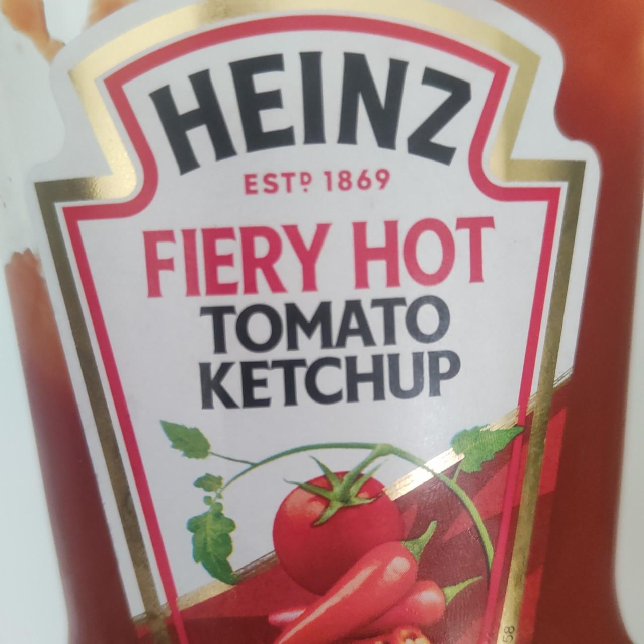 Fotografie - Tomato ketchup fiery hot Heinz