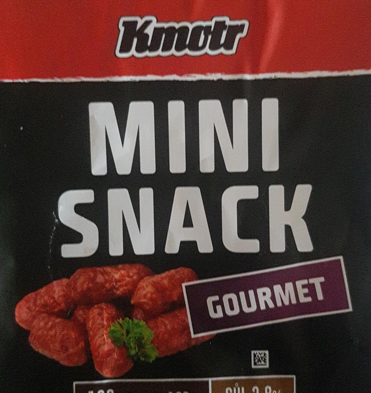 Fotografie - Mini snack gourmet Kmotr