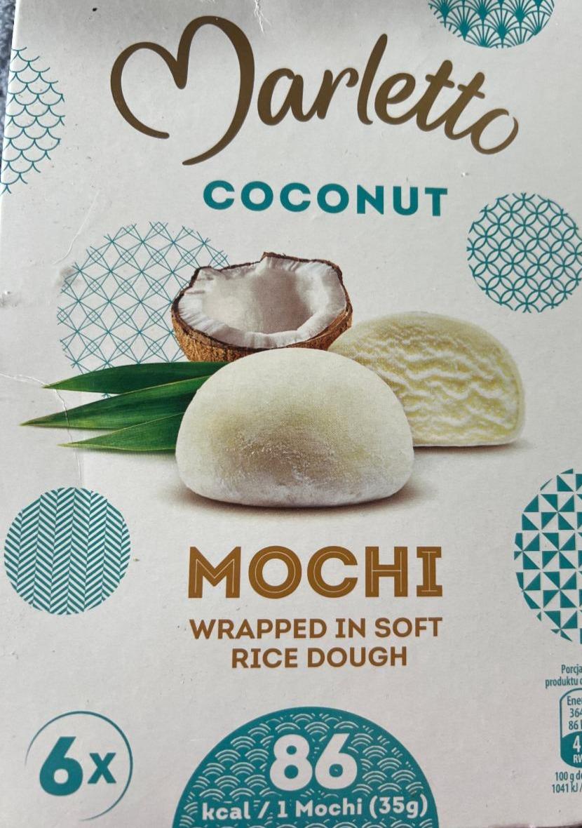 Fotografie - Coconut mochi Marletto