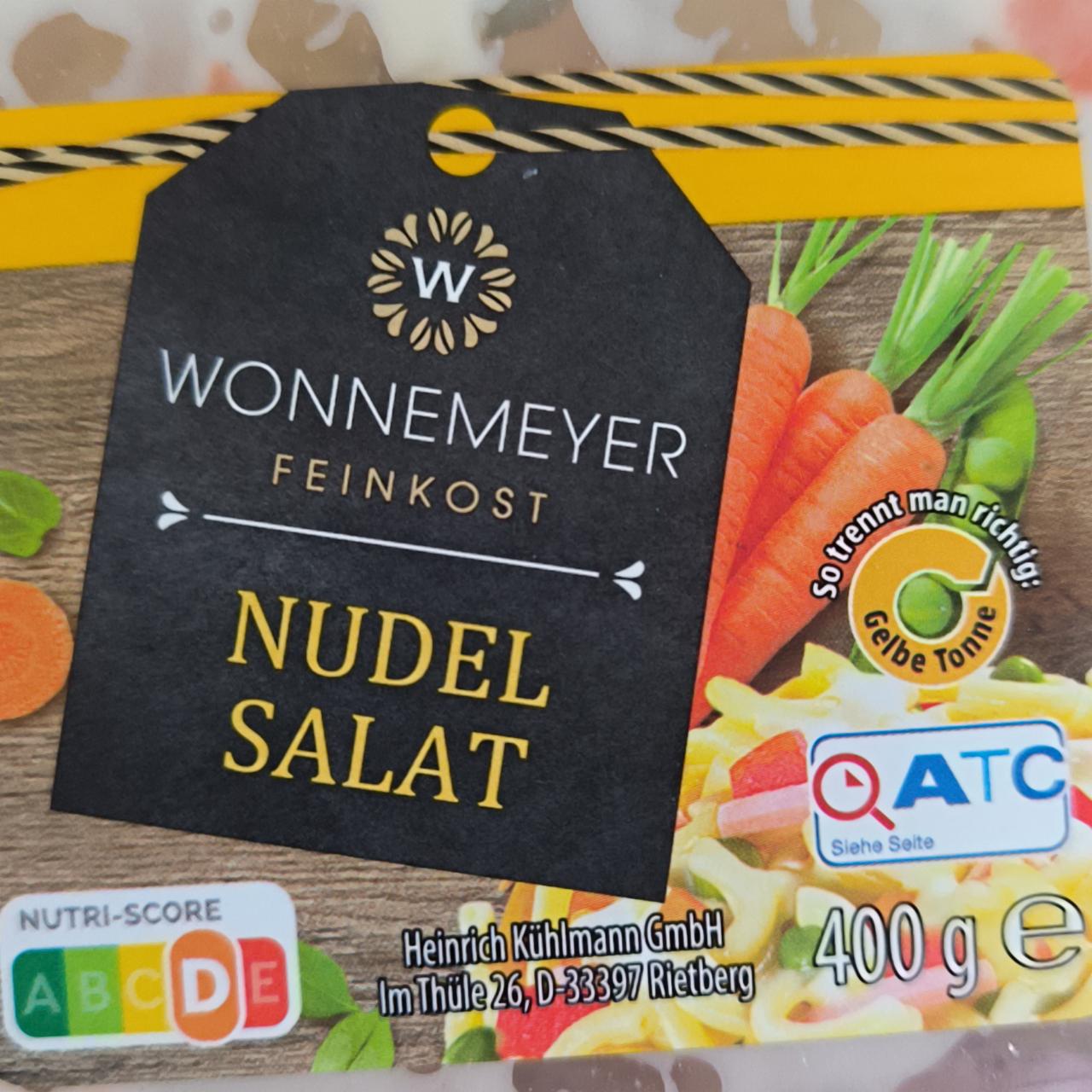 Fotografie - Nudel salat Wonnemeyer feinkost