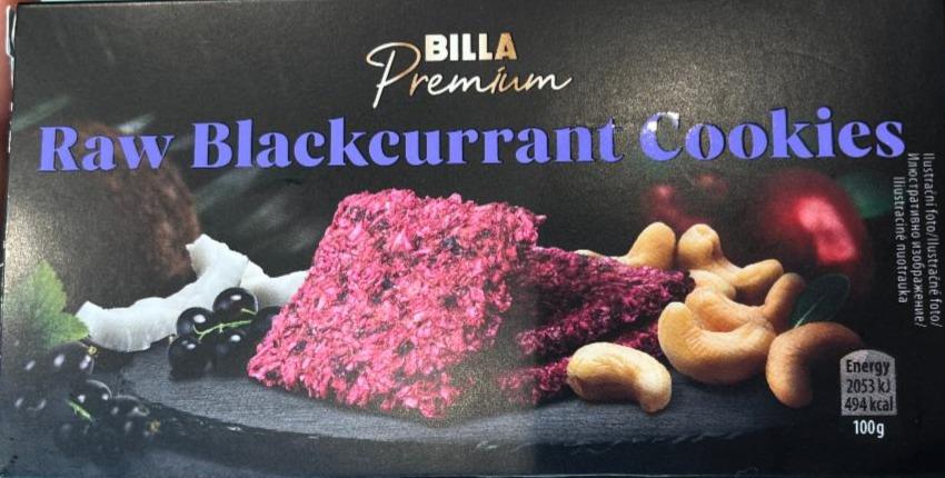 Fotografie - Raw blackcurrant cookies Billa Premium