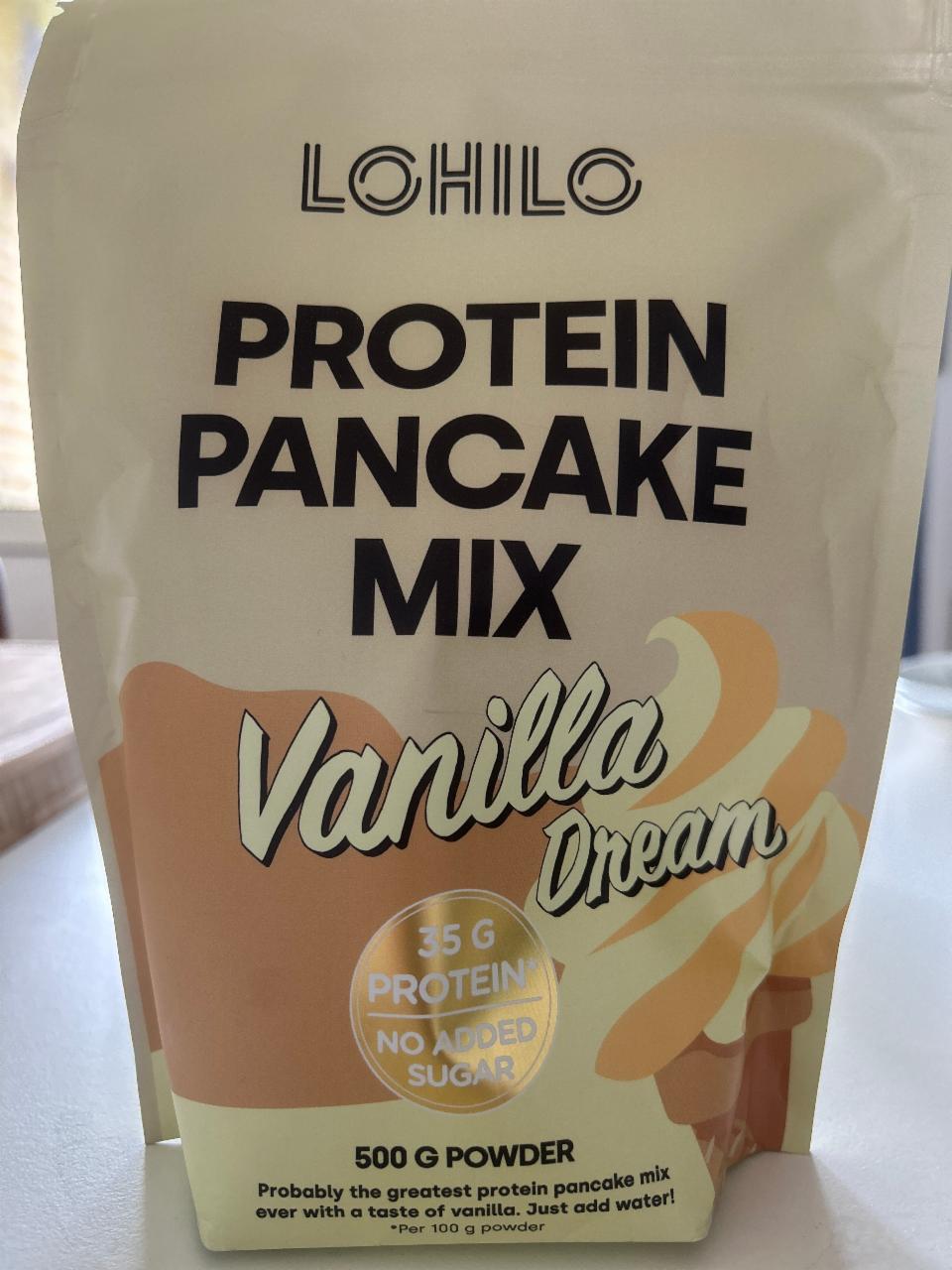 Fotografie - Protein pancake mix vanilla dream Lohilo