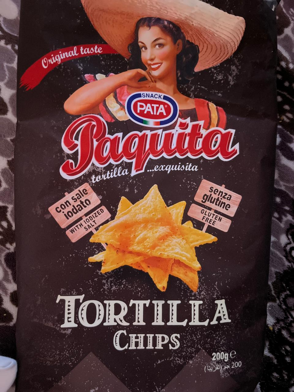 Fotografie - Paquita Tortilla chips Snack Pata