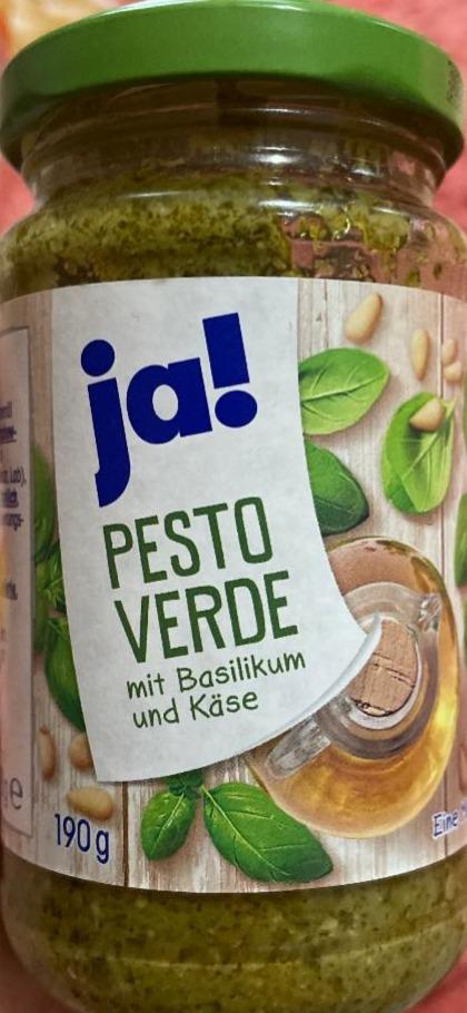 Fotografie - Pesto verde mit basilikum und käse Ja!