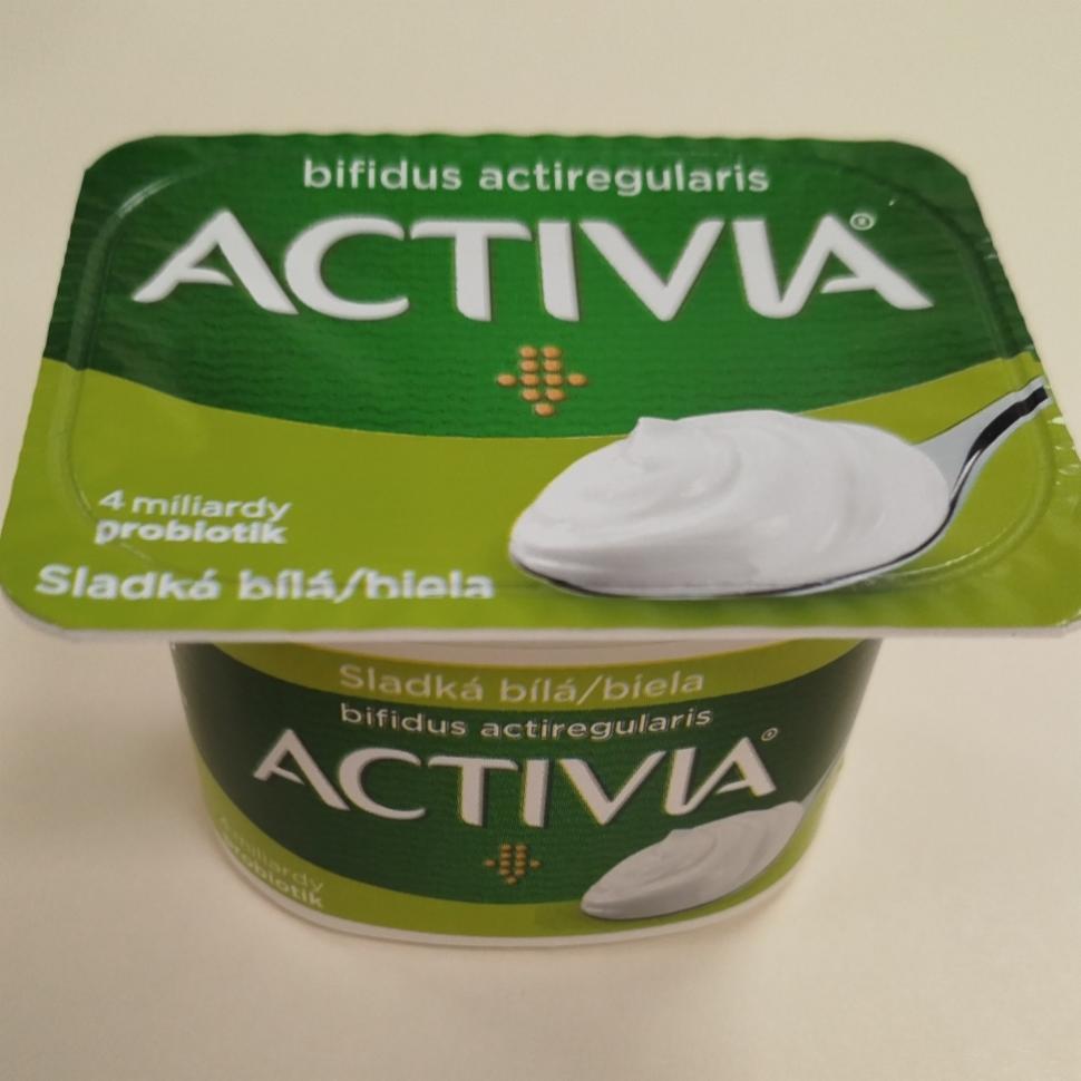 Fotografie - Activia sladká bílá Danone