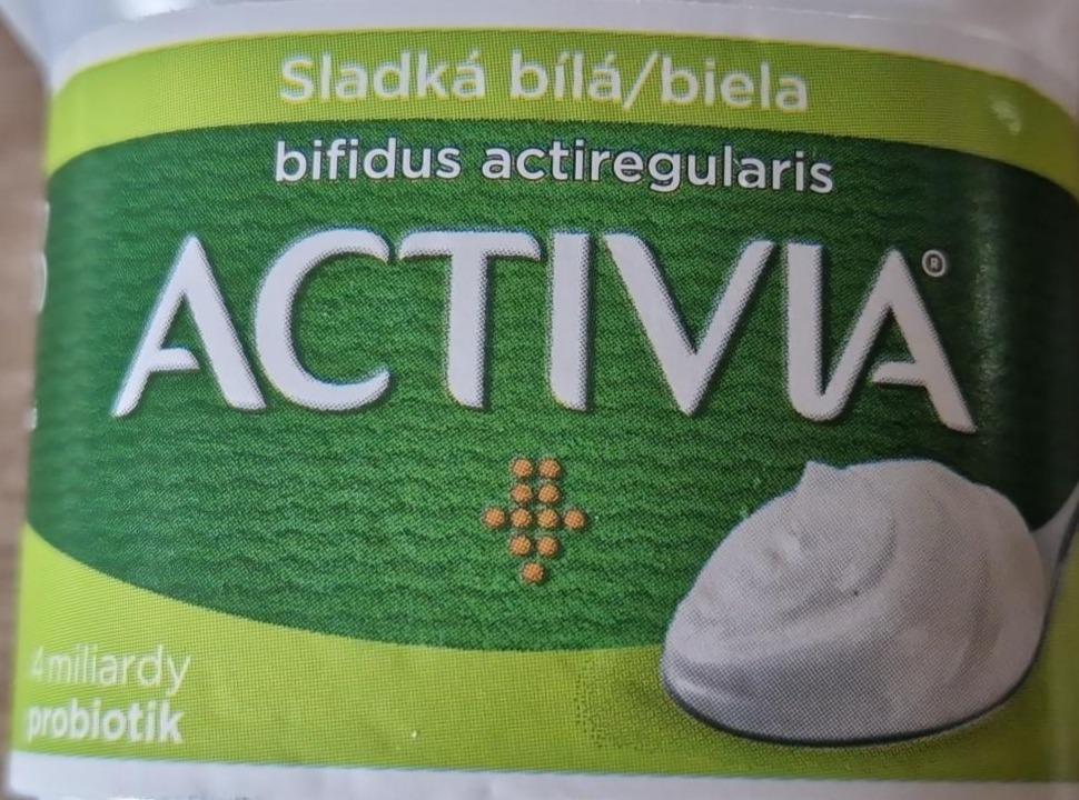 Fotografie - Activia sladká bílá Danone