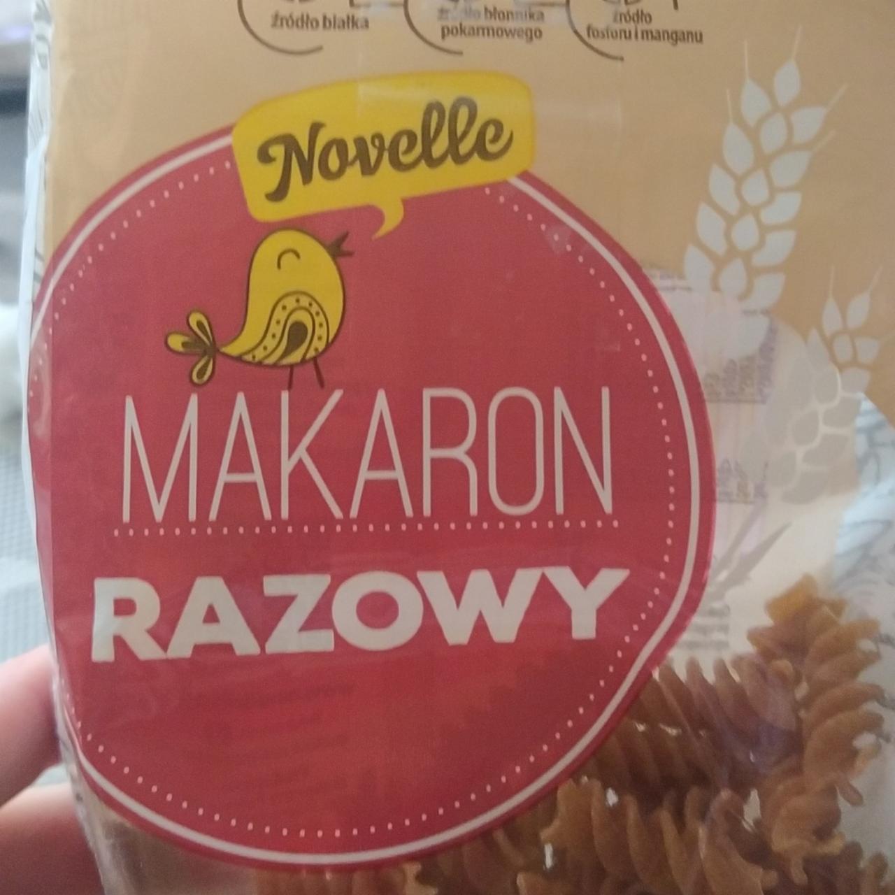 Fotografie - Makaron razowy Novelle