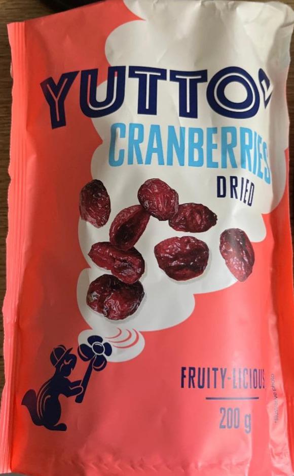 Fotografie - Cranberries dried Yutto