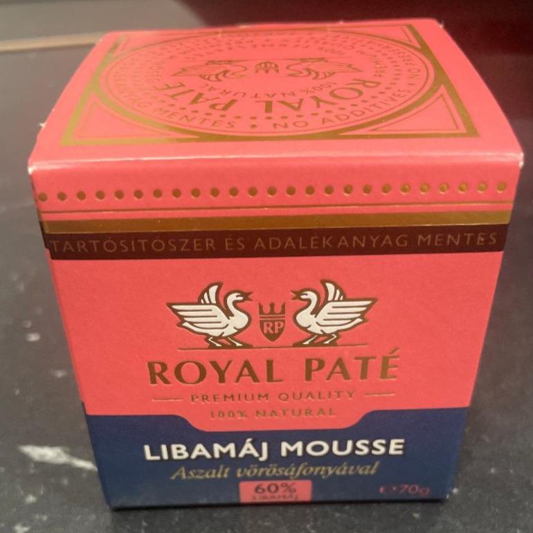 Fotografie - Libamáj mousse aszalt vörösáfonyával Royal Paté