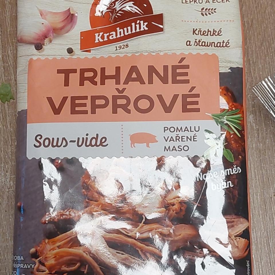 Fotografie - Trhané vepřové Sous-vide Krahulík