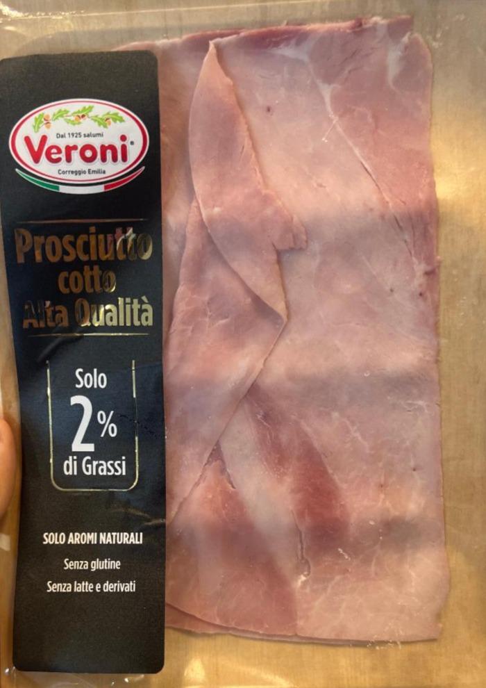 Fotografie - Prosciutto cotto alta qualitá Veroni