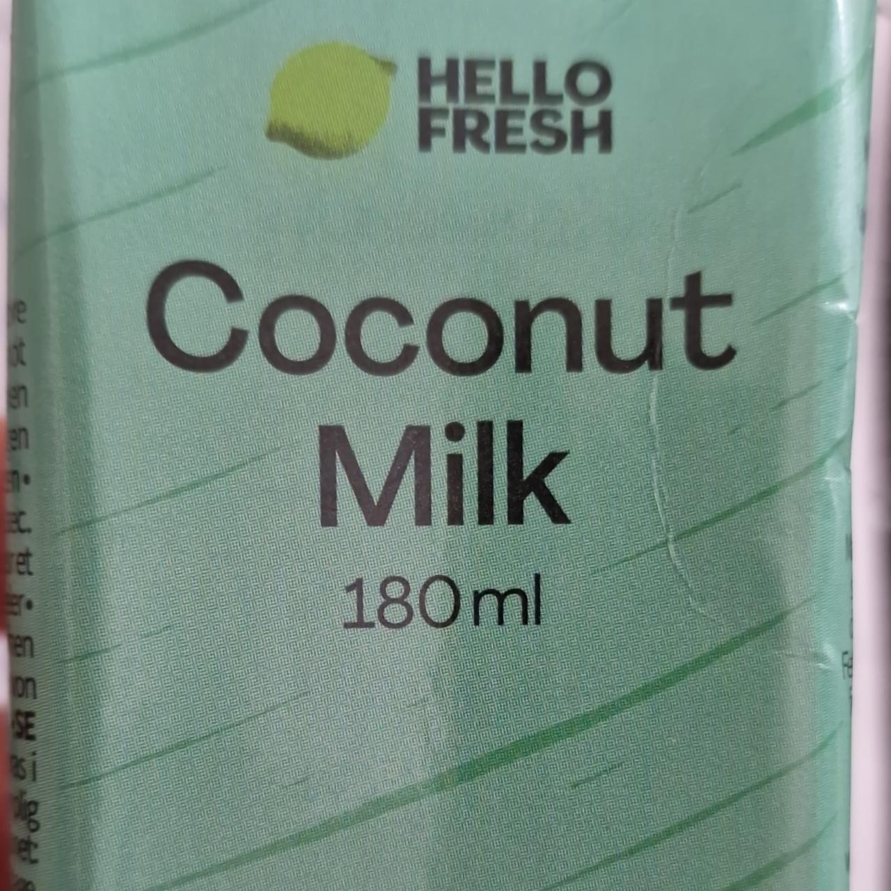 Fotografie - Coconut Milk Hello fresh