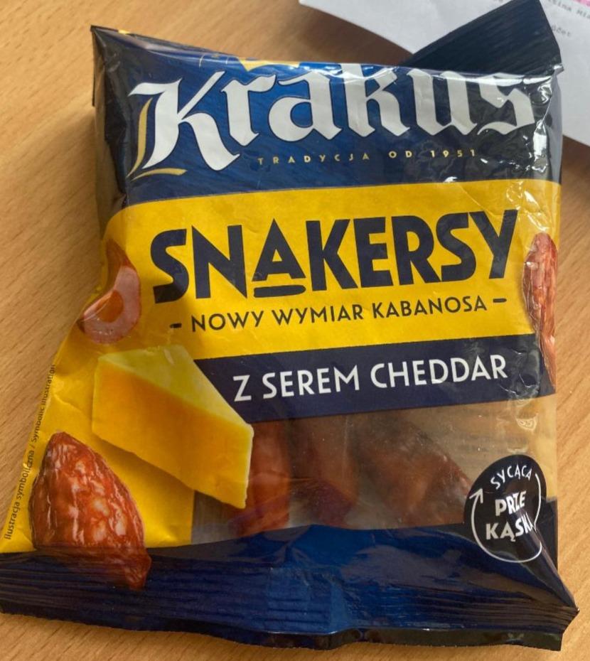 Fotografie - Snakersy z serem cheddar Krakus