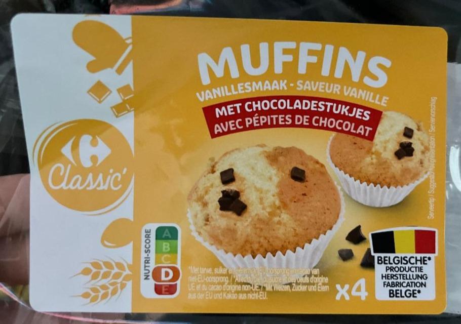 Fotografie - Muffins vanillesmaak Carrefour Classic'