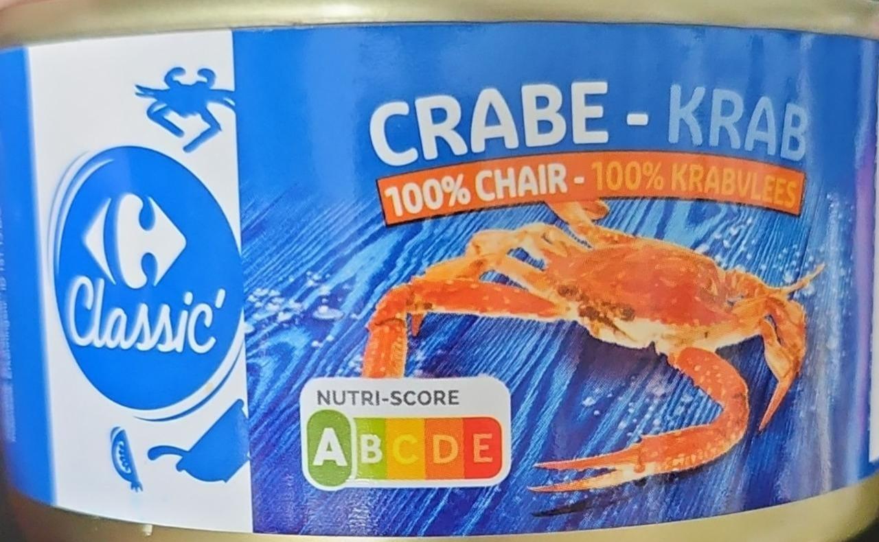 Fotografie - Crabe - Krab Carrefour Classic