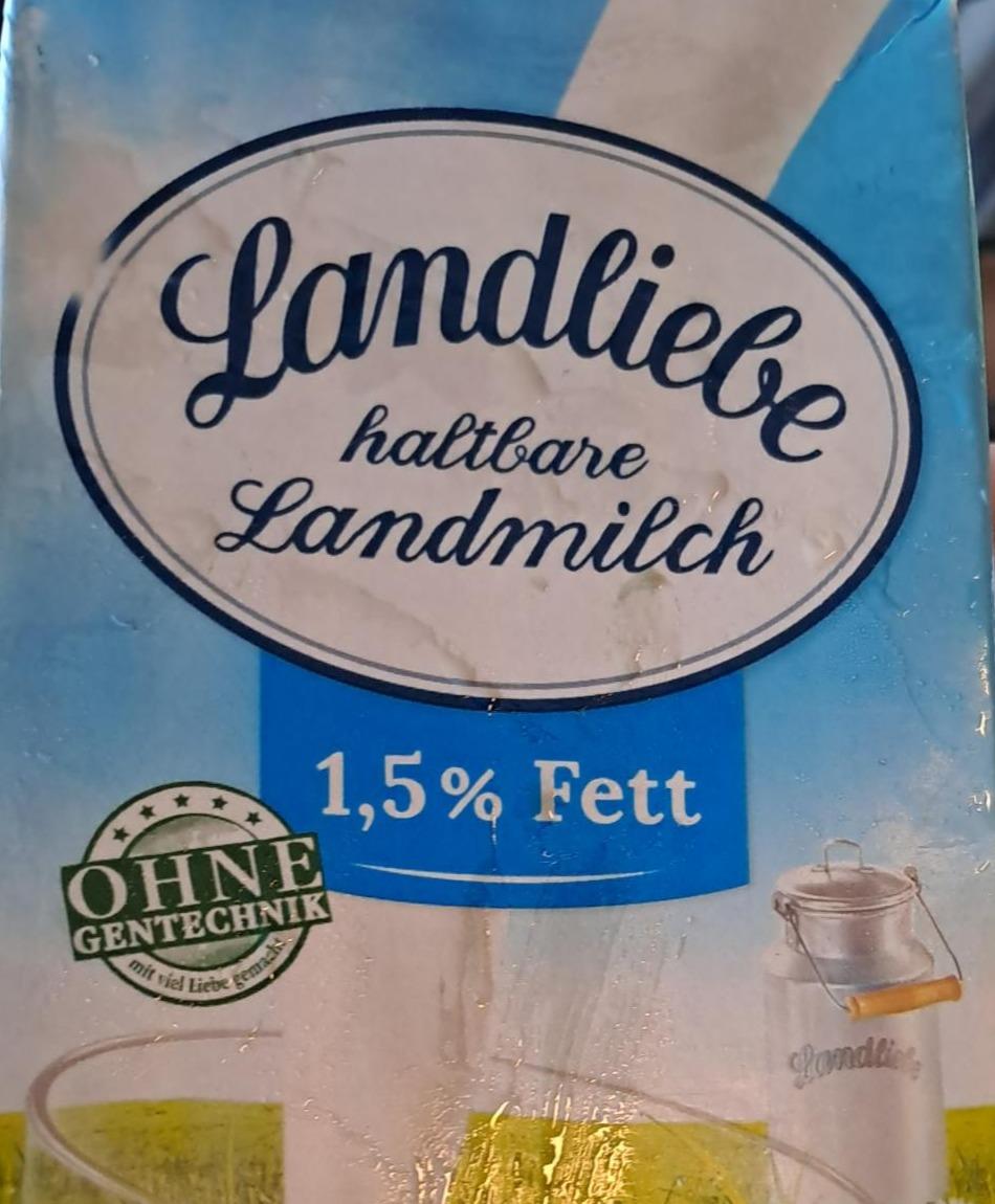 Fotografie - Haltbare landmilch 1,5% fett Landliebe