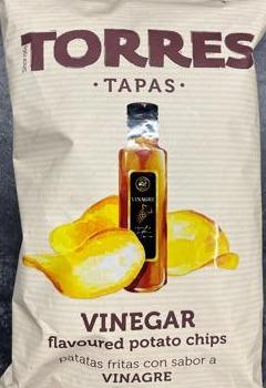 Fotografie - Tapas vinegar flavoured potato chips Torres