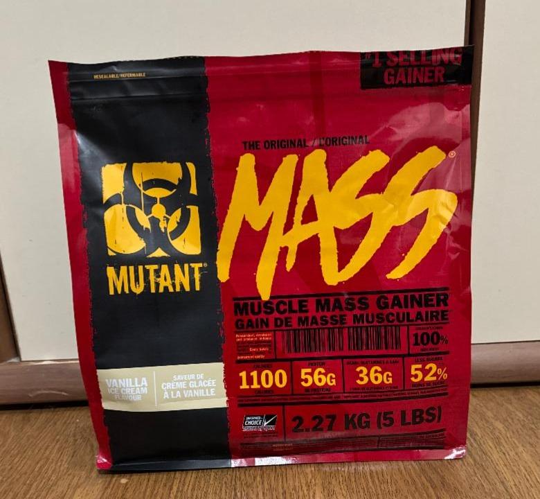 Fotografie - Mutant Mass gainer triple chocolate