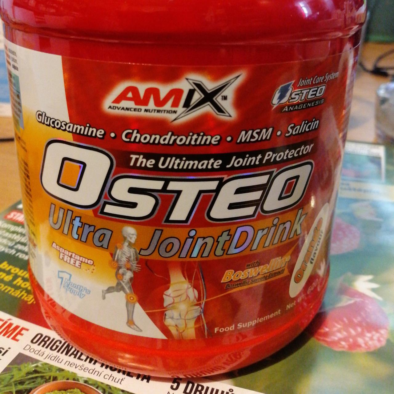 Fotografie - Osteo ultra joint drink orange Amix