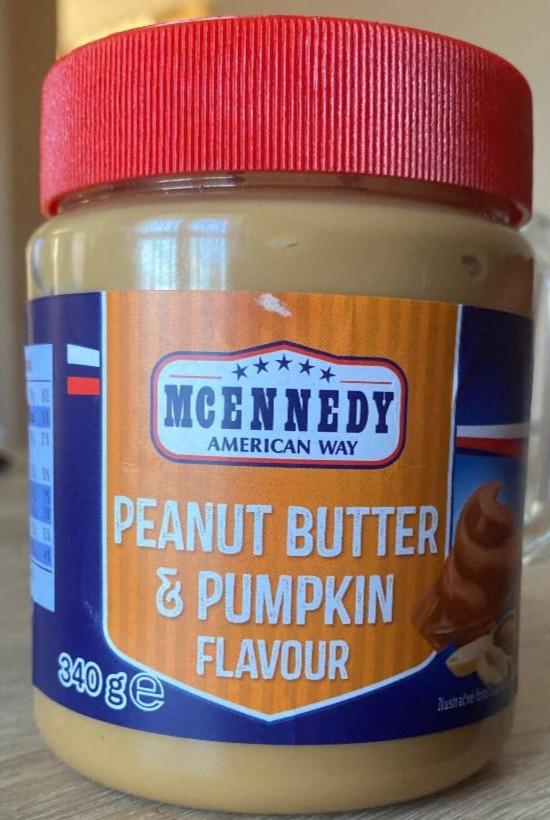 Peanut Butter & Pumpkin flavour McEnnedy American Way - kalorie, kJ a  nutriční hodnoty
