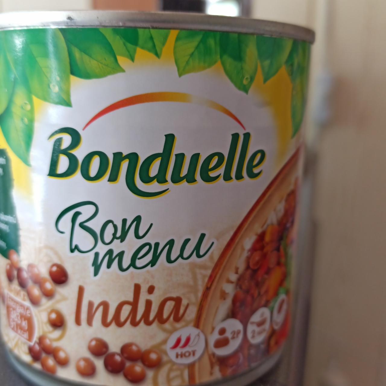 Fotografie - Bon menu India Bonduelle