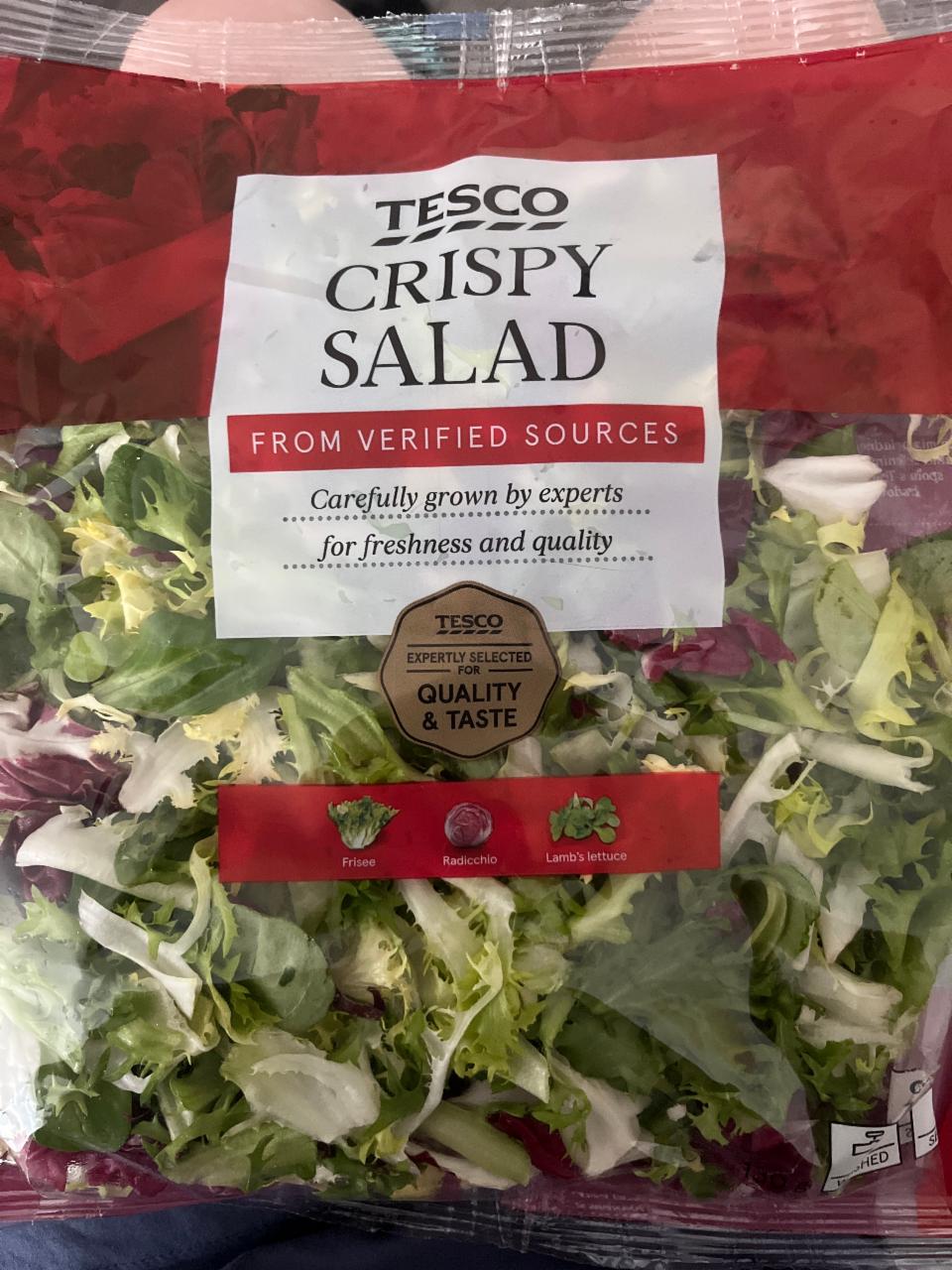 Fotografie - Crispy salad Tesco