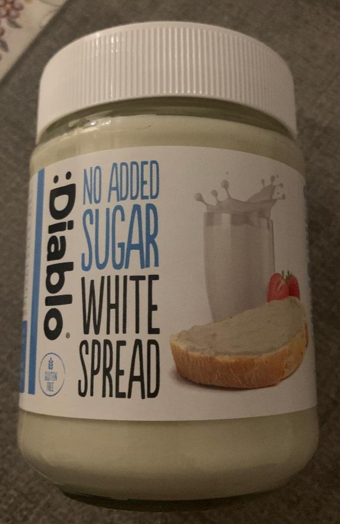 Fotografie - White spread no sugar added Diablo