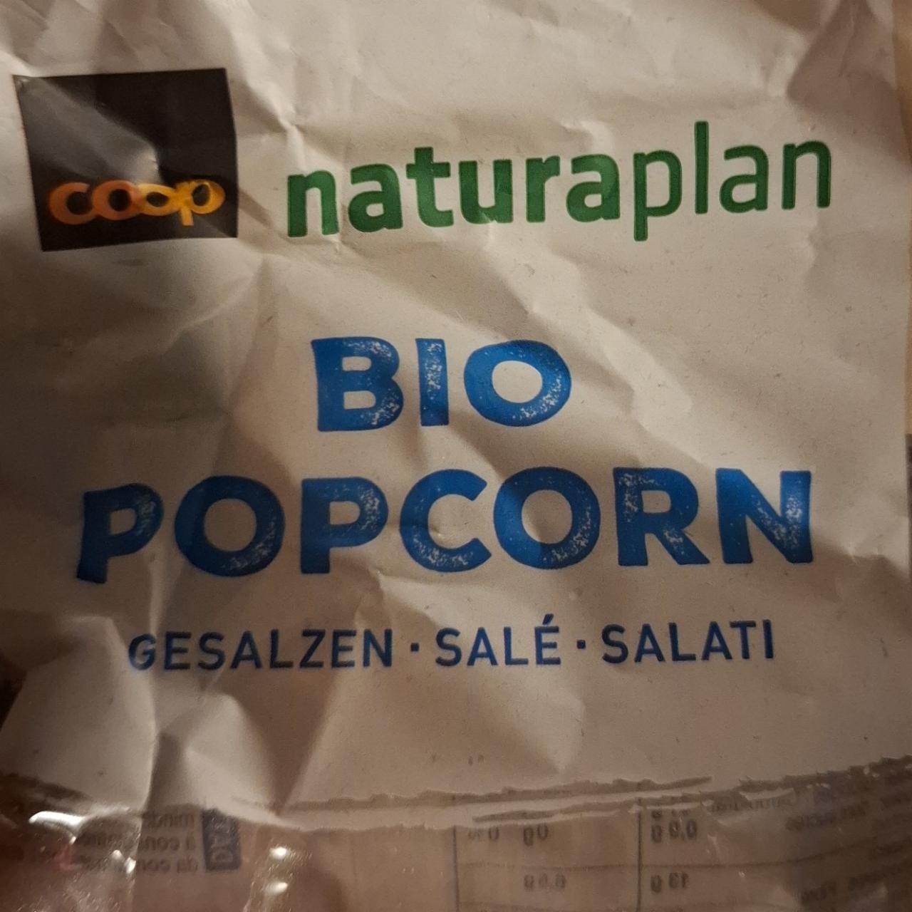 Fotografie - Naturaplan bio popcorn gesalzen Coop