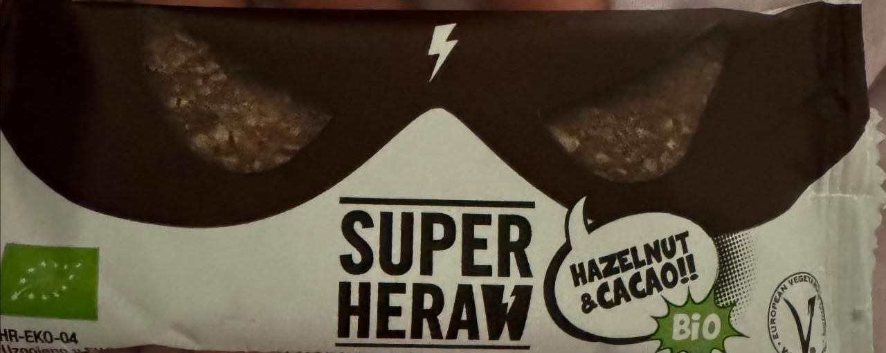 Fotografie - Bio hazelnut & cacao Super heraw