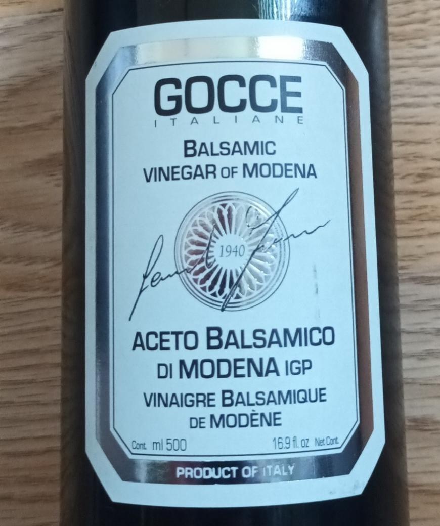 Fotografie - Balsamic vinegar of modena Gocce Italiane