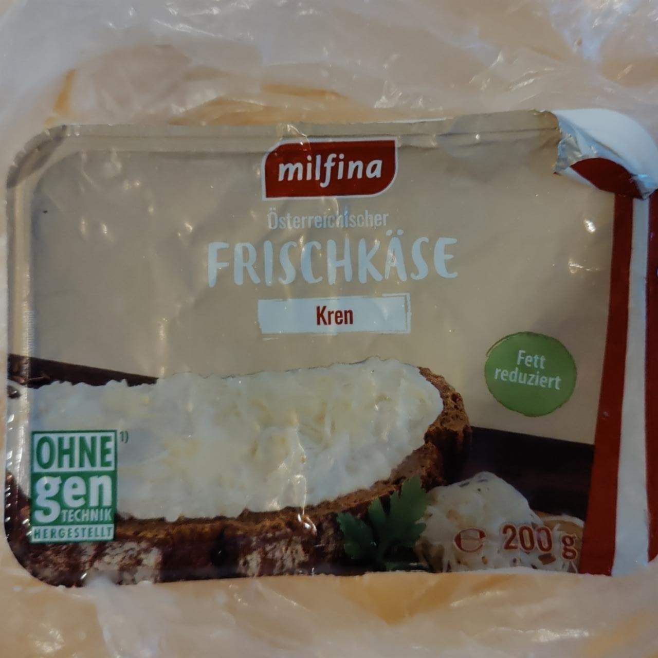 Fotografie - Frischkäse kren Milfina