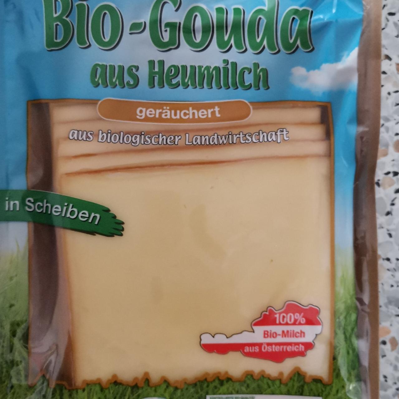 Fotografie - Bio-gouda aus heumilch geräuchert Spar Natur pur