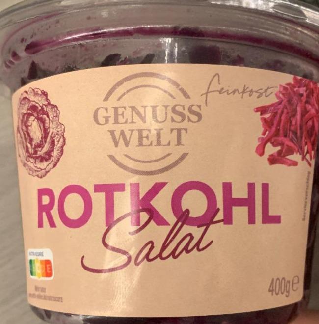 Fotografie - Rotkohl salat Genuss Welt