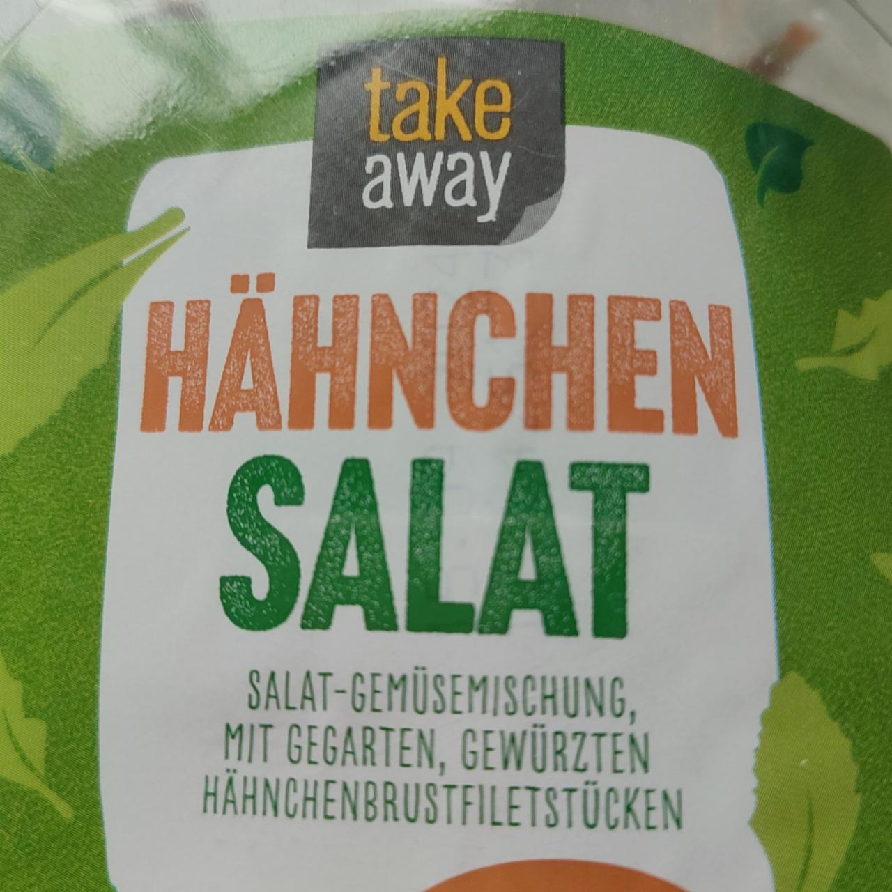 Fotografie - Hänchen salat take away