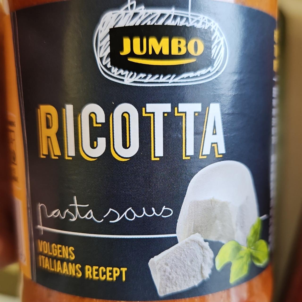 Fotografie - Ricotta pasta saus Jumbo