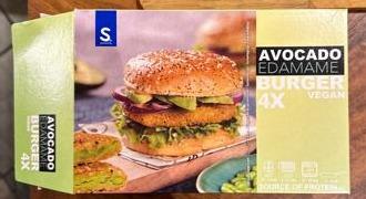 Fotografie - Avocado edamame burger vegan Salud