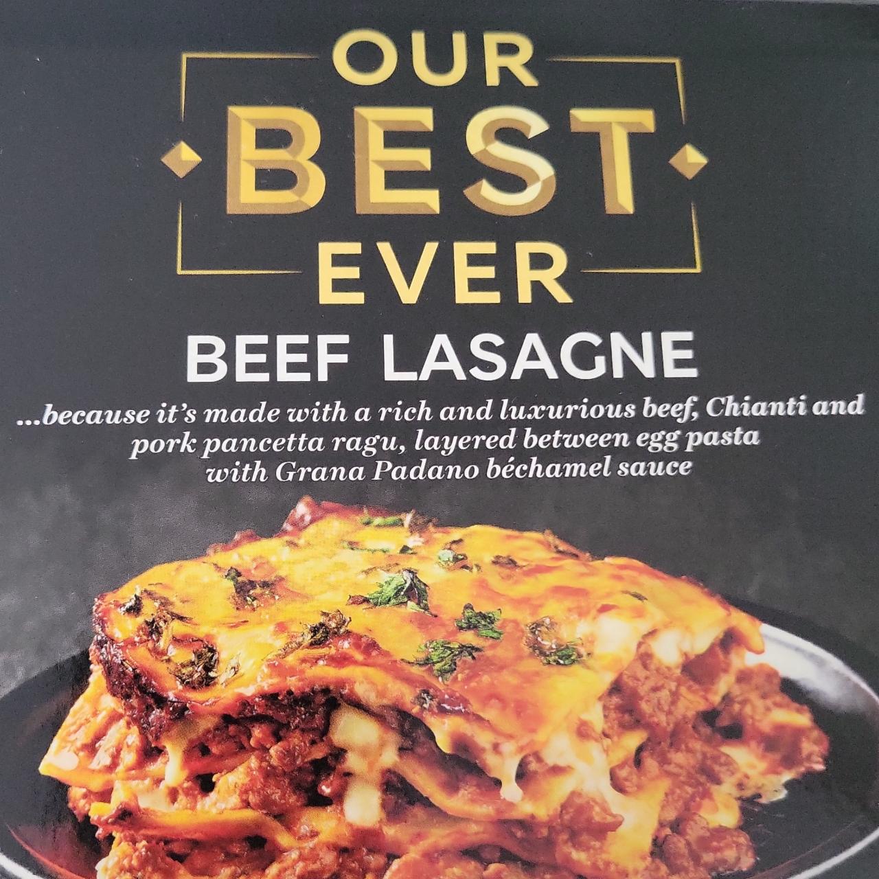 Fotografie - Beef Lasagne M&S Food