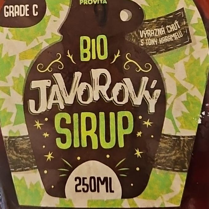 Fotografie - Bio javorový sirup grade C Provita