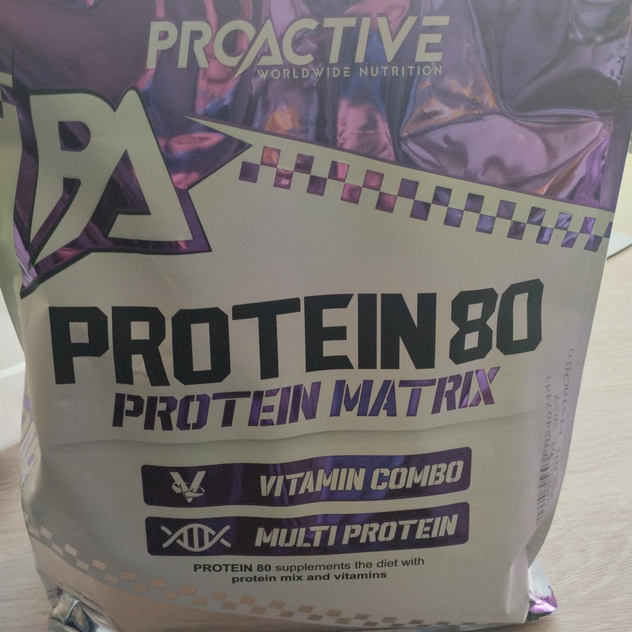 Fotografie - Protein 80 protein matrix Proactive