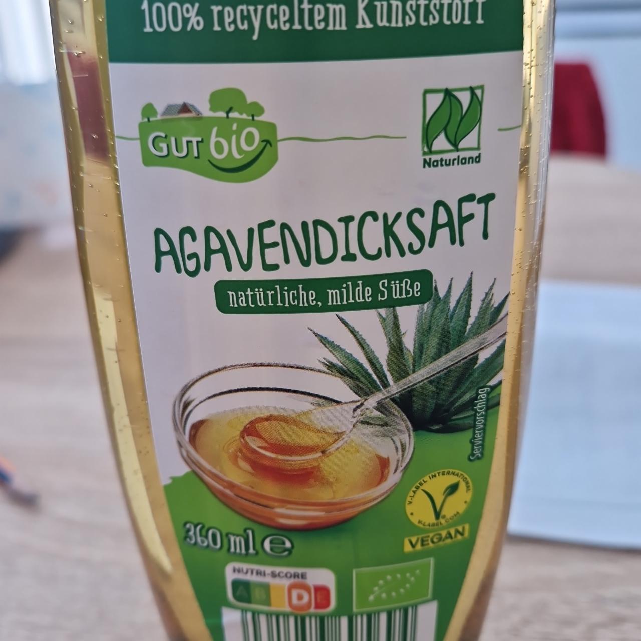 Fotografie - Agavendicksaft GutBio