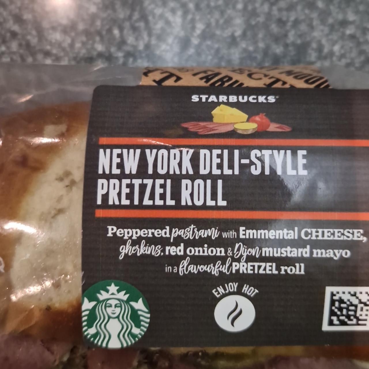 Fotografie - New York deli-style pretzel roll Starbucks