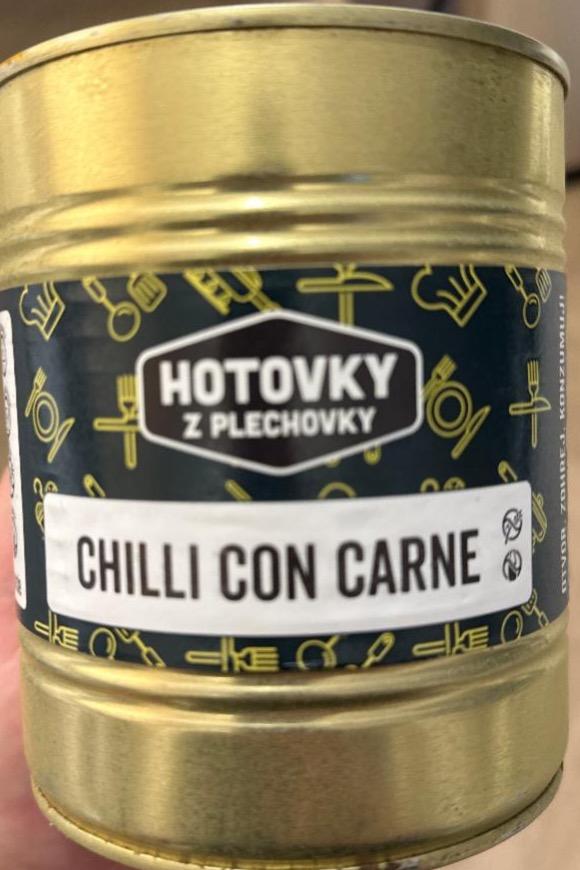 Fotografie - Chilli con carne Hotovky z plechovky