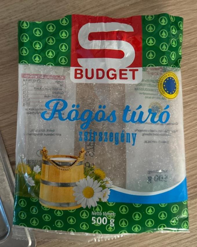 Fotografie - Rögös túró zsírszegény S Budget