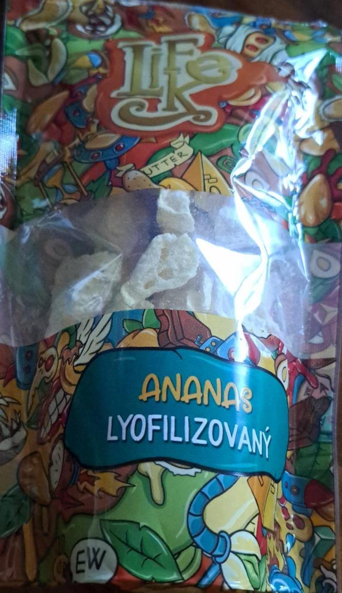 Fotografie - Ananas lyofiliizovaný LifeLike