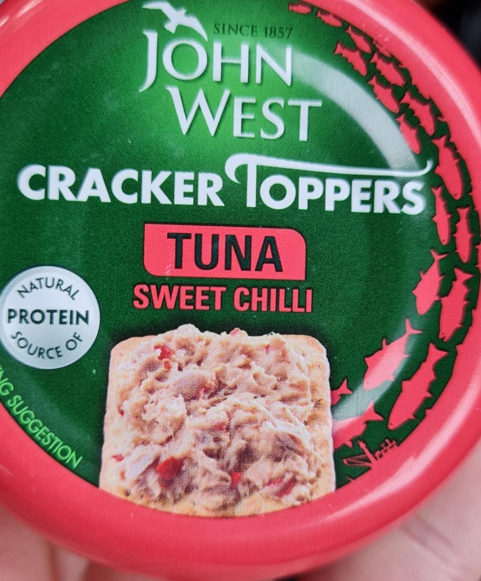 Fotografie - Cracker Toppers Sweet Chilli Tuna John West