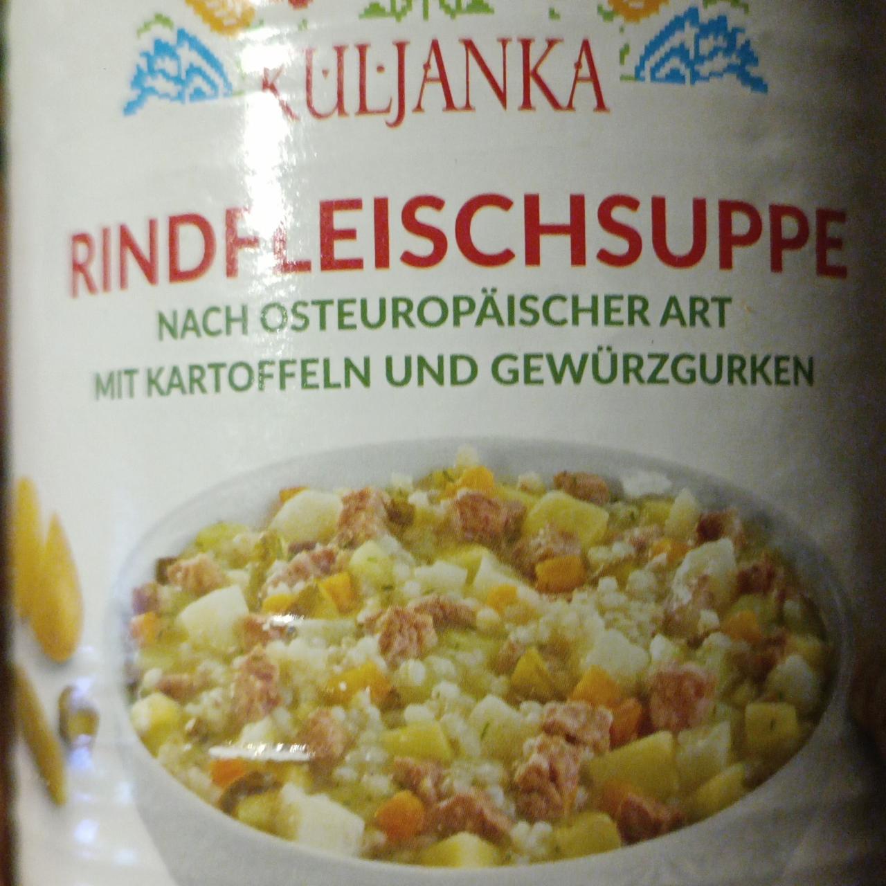 Fotografie - Rindfleischsuppe nach osteuropäischer art Kuljanka