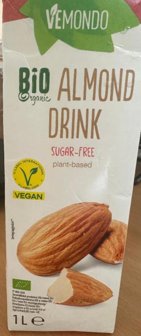 Fotografie - Almond drink sugar-free bio organic Vemondo