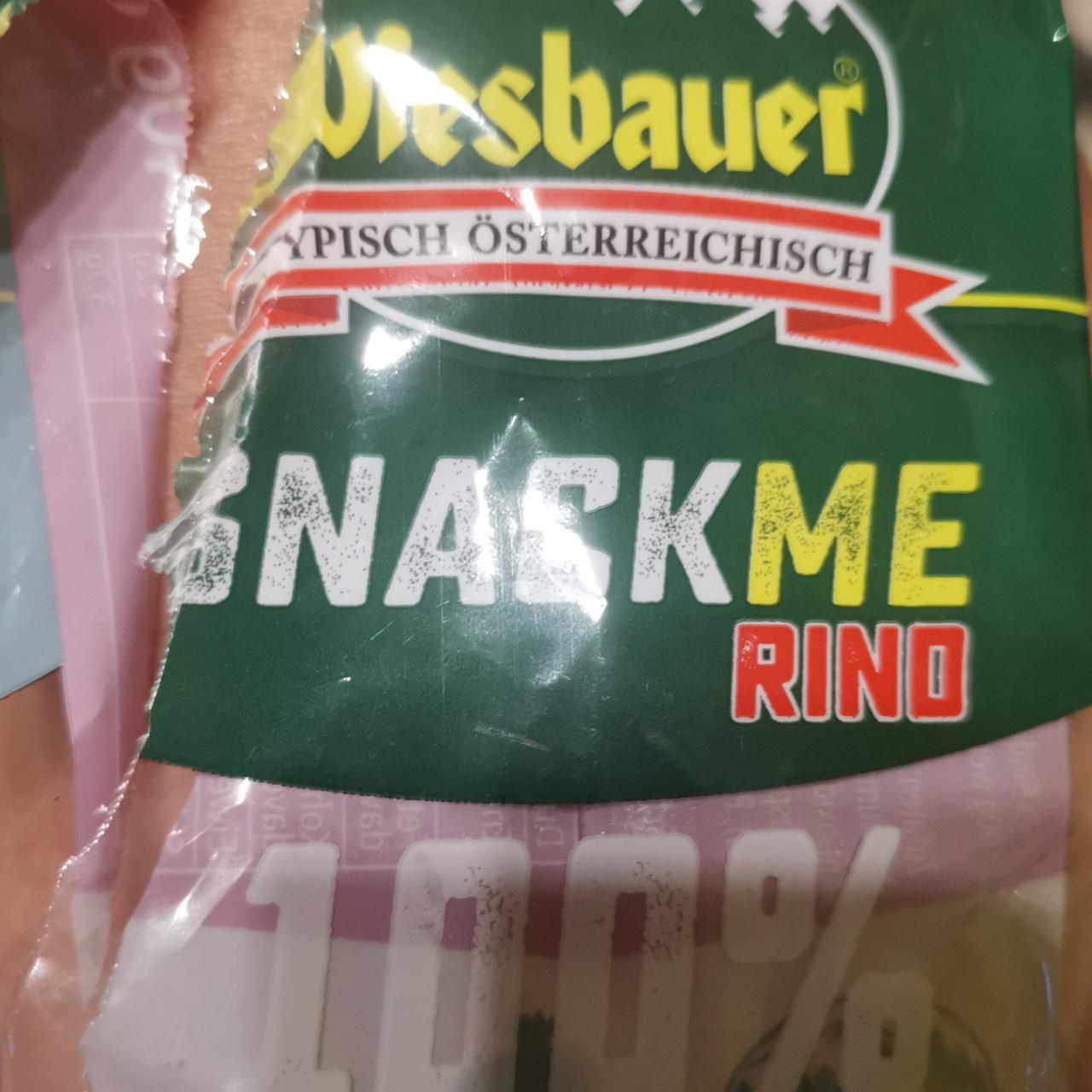 Fotografie - SnackMe rind Wiesbauer